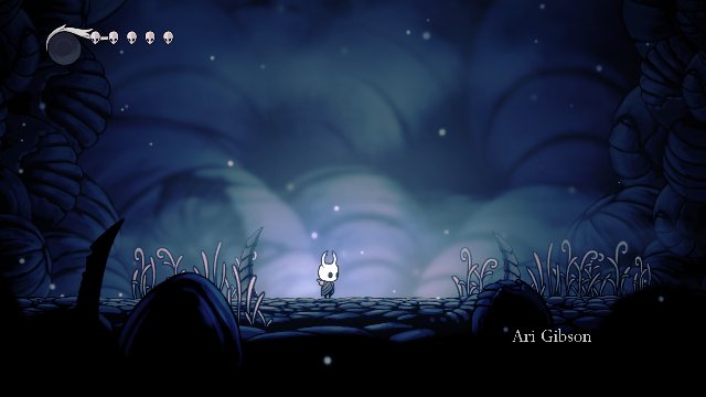 Hollow Knight gameplay restored from a save in King's Pass