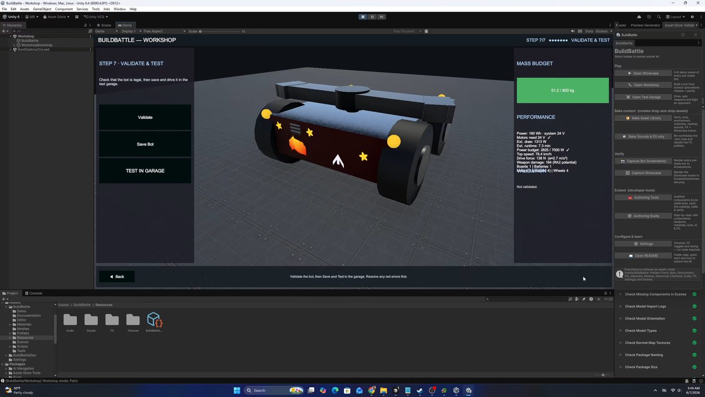 Battle Bot Arena Engine screenshot
